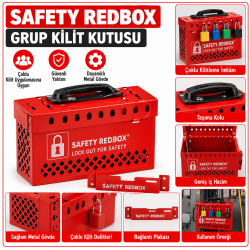 Safety REDBOX Grup Kilit Kutusu