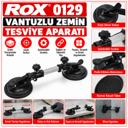 Rox 0129 Vantuzlu Zemin Tesviye Aparatı