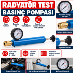 RADYATÖR TEST BASINÇ POMPASI