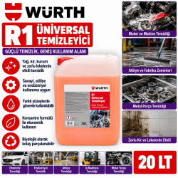 R1 ÜNİVERSAL TEMİZLEYİCİ 20LT