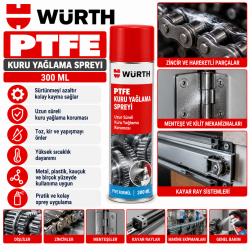 PTFE KURU YAĞLAMA SPREYİ 300ML