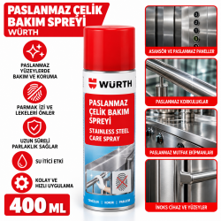PASLANMAZ ÇELİK BAKIM SPREYİ 400ML