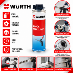 YAŞ PU KÖPÜK TEMİZLEYİCİ 500 ML 