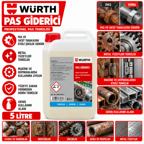 Pas giderici PAS GİDERİCİ 5LT