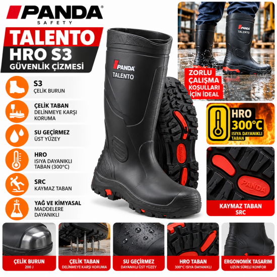 PANDA TALENTO HRO S3 Çizme