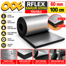 ODE RFLEX KAUÇUK LEVHA FOLYOLU 60MM*100