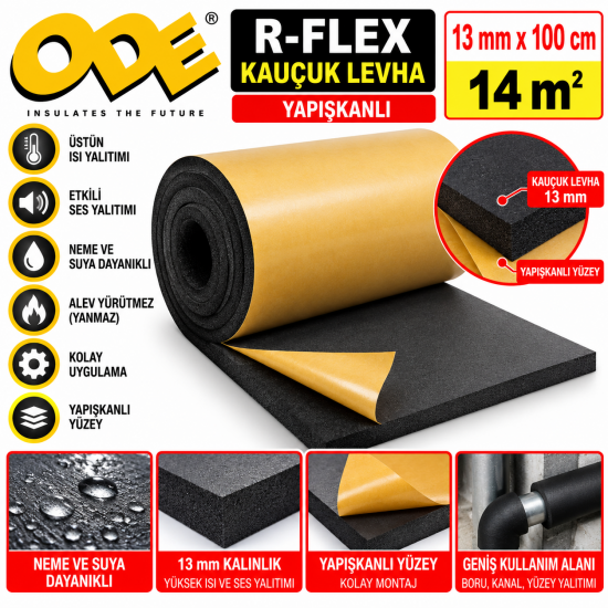 Ode R-Flex 13 mm*100 Levha  14 M2