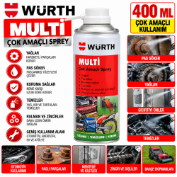 Multi çok amaçlı sprey MULTİ ÇOK AMAÇLI SPREY 400ML  