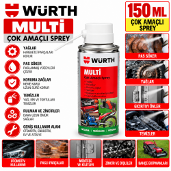 MULTİ ÇOK AMAÇLI SPREY 150ML