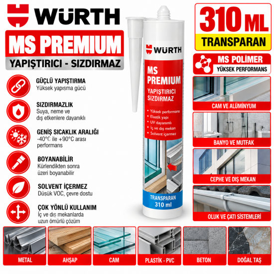 MS PREMIUM TRANSPARAN 310ML