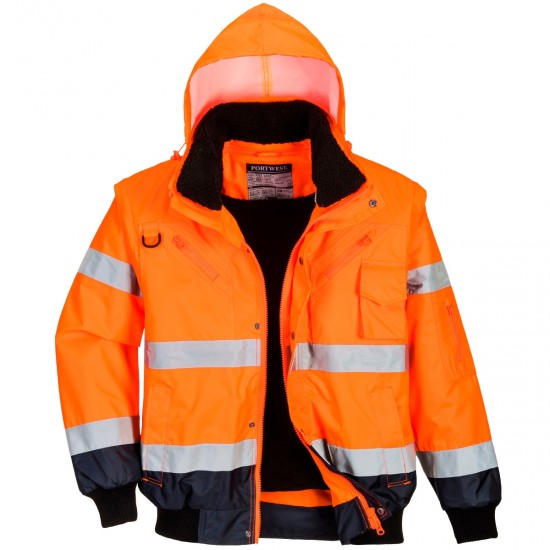 Portwest C465 - 3 in1 Kontrast Bomber Mont