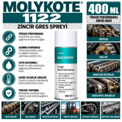 MOLYKOTE 1122 Zincir Gres Spreyi 