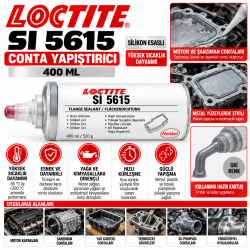 LOCTİTE SI 5615 CONTA YAPIŞTIRICI 400 ML
