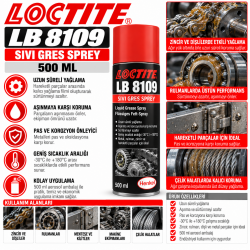 LOCTITE LB 8109 SIVI GRES SPREY 500 ML