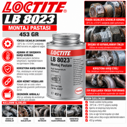 Loctite Lb 8023 Montaj Pastası 453 Gr