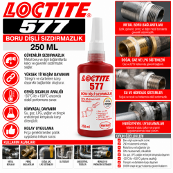 LOCTITE 577 BORU DİŞLİ SIZDIRMAZLIK 250 ML