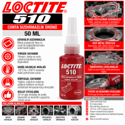 LOCTITE 510 Conta Sızdırmazlık Ürünü 50 Ml