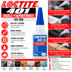 LOCTITE 401 Hızlı Yapıştırıcı 50 Gr