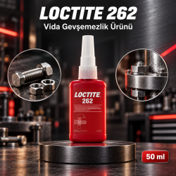 LOCTITE 262 Vida Gevşemezlik Ürünü 50 Ml