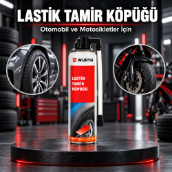 Lastik tamir köpüğü - otomobil ve motorsikletler için