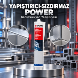 Konstrüksiyon yapıştırıcı Yapıştırıcı-Sızdırmaz Power würth