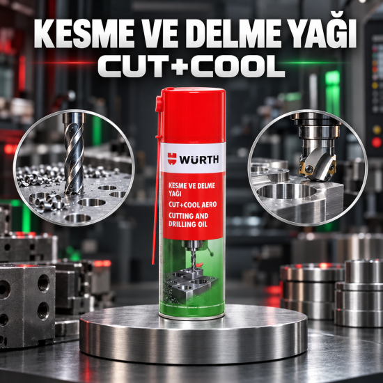 Kesme ve delme yağı CUT+COOL