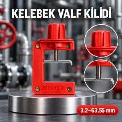 Kelebek Valf Kilidi 3,2-63,55 mm
