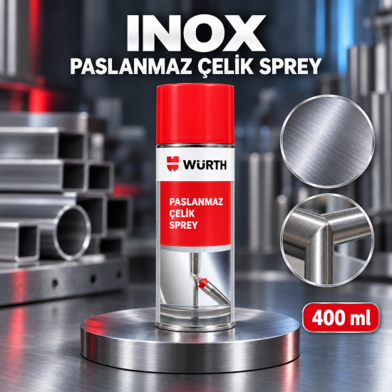 INOX-PASLANMAZ ÇELİK SPREY 400ML