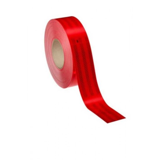 3M 983-72 Kırmızı Reflektif Şerit Bant 55 mm x 50 mt