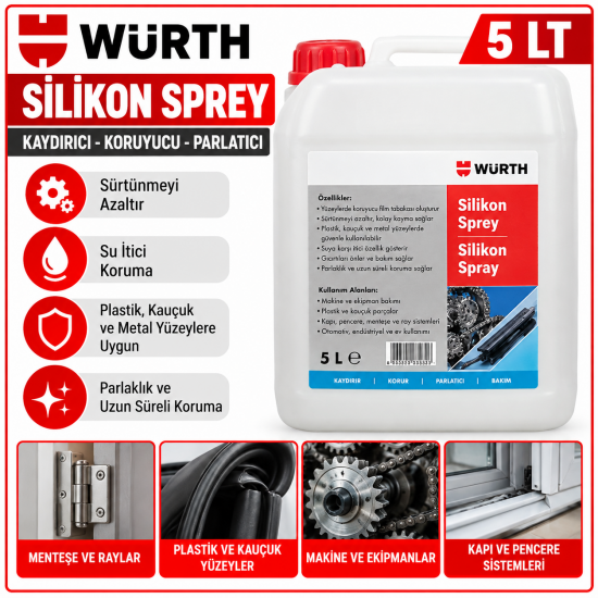 SİLİKON SPREY 5LT