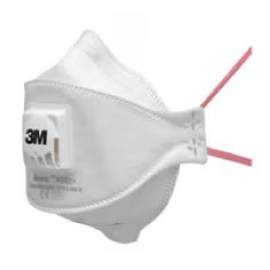 3M™ Aura™ Partikül Solunum Maskesi, FFP3, Valfli, 9332+