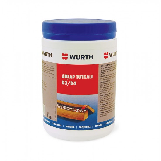 D3/D4 AHŞAP TUTKALI BEYAZ 1KG