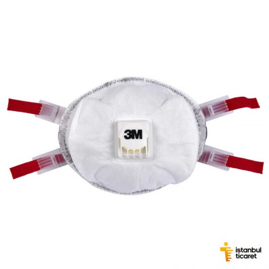 3M 8835+ Ventilli Toz Maskesi FFP3 (5 Adet-Kutu)