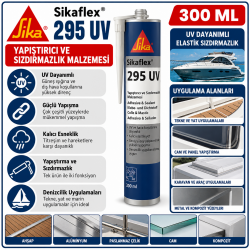 Sikaflex 295 UV Yapıştırıcı ve Sızdırmazlık