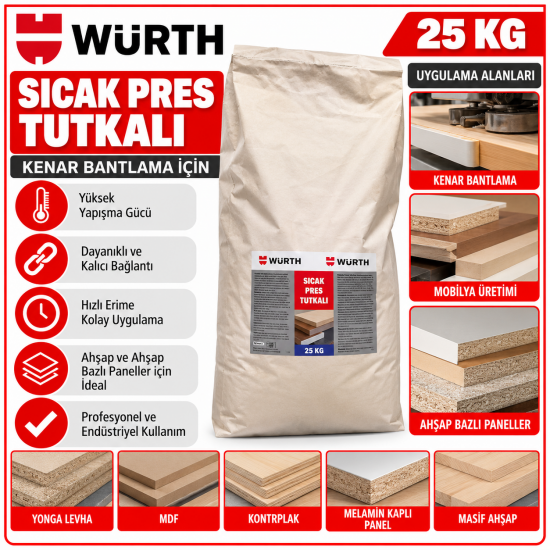 SICAK PRES TUTKALI 25KG
