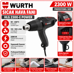 Sıcak hava fanı HLG 2300-E POWER