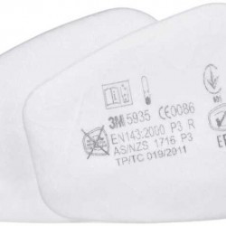 3M 5935 P3 Toz ve Sis Filtresi (1 Çift)