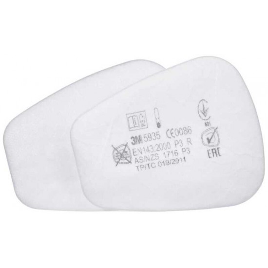 3M 5935 P3 Toz ve Sis Filtresi (1 Çift)