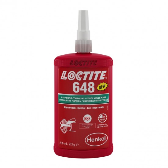 LOCTITE 648 Sıkı Geçme Bileşeni 250 Ml