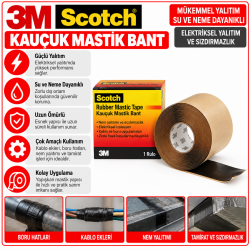 Scotch® Kauçuk Mastik Bant