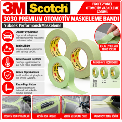 Scotch® 3030 Premium Otomotiv Maskeleme Bandı