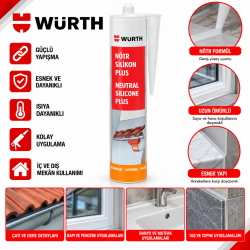 YÜKSEK ISI SİLİKONU KIRMIZI 310ML