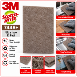 Scotch-Brite™ 7448+ Ultra İnce El Pedi