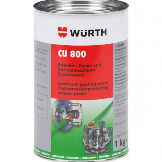WÜRTH CU 800-BAKIR PASTASI SPREYİ 300ML 12 ADET