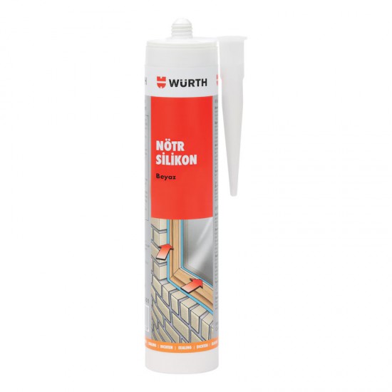 NÖTR SİLİKON SİYAH 310ML
