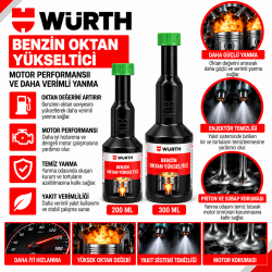 Würth Benzin-hibrit Enjektör Temizleyici 200 Ml 