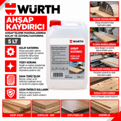 WÜRTH AHŞAP KAYDIRICI 5 LT