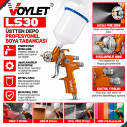 Voylet LS30 Üstten Depo Profesyonel Boya Tabancası