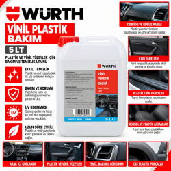 VİNİL PLASTİK BAKIM 5LT