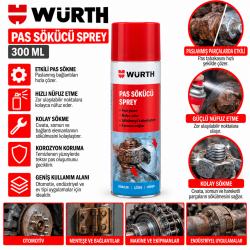 Würth Genel Temizleme Spreyi Basic 500 ml